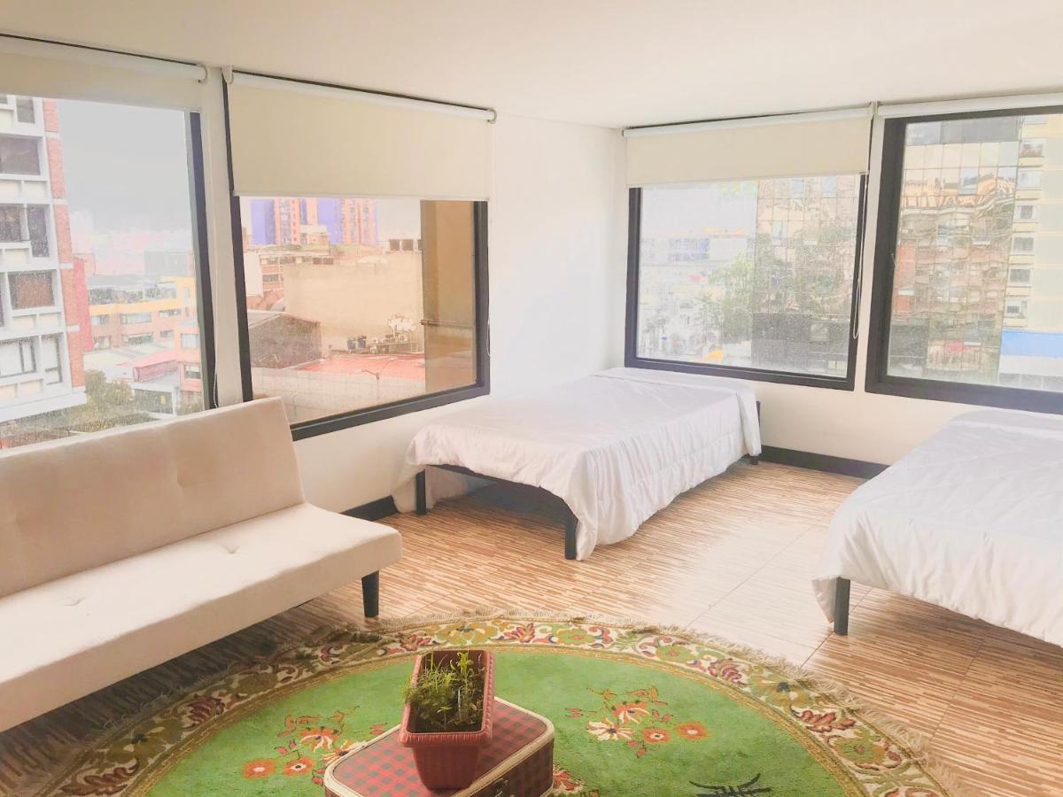 בוגוטה Hostal - Hotel - Apartaestudios Amoblados Chapinero Las Mandarinas - Coworking מראה חיצוני תמונה