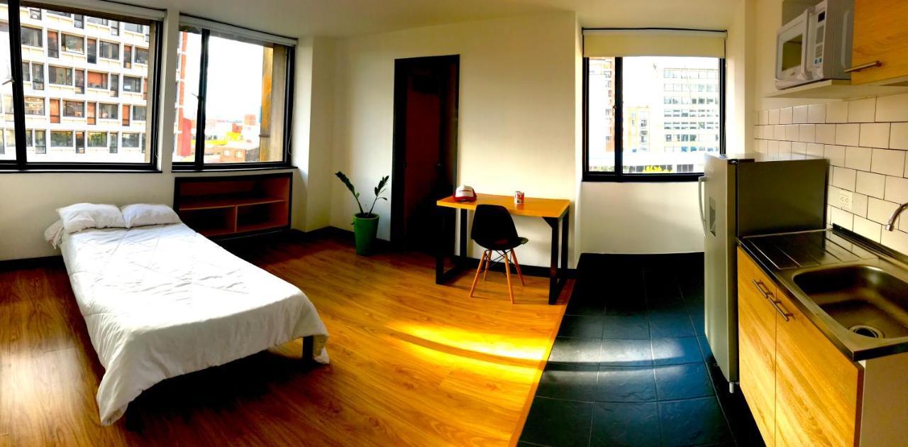 בוגוטה Hostal - Hotel - Apartaestudios Amoblados Chapinero Las Mandarinas - Coworking מראה חיצוני תמונה