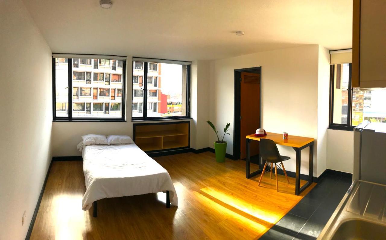 בוגוטה Hostal - Hotel - Apartaestudios Amoblados Chapinero Las Mandarinas - Coworking מראה חיצוני תמונה