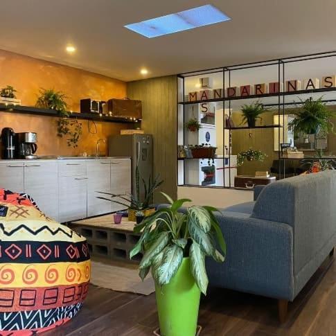 בוגוטה Hostal - Hotel - Apartaestudios Amoblados Chapinero Las Mandarinas - Coworking מראה חיצוני תמונה